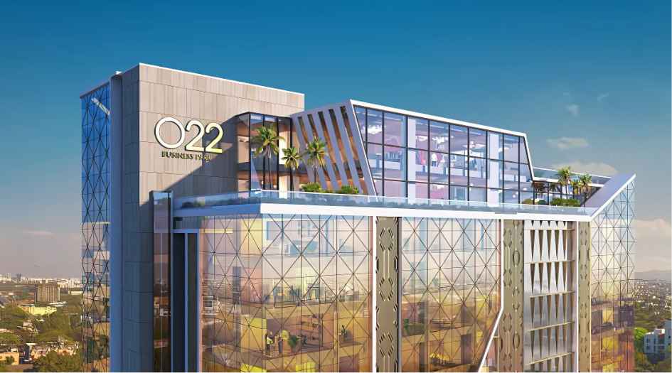 O22-Business-Park-Elevation-Aerial-View